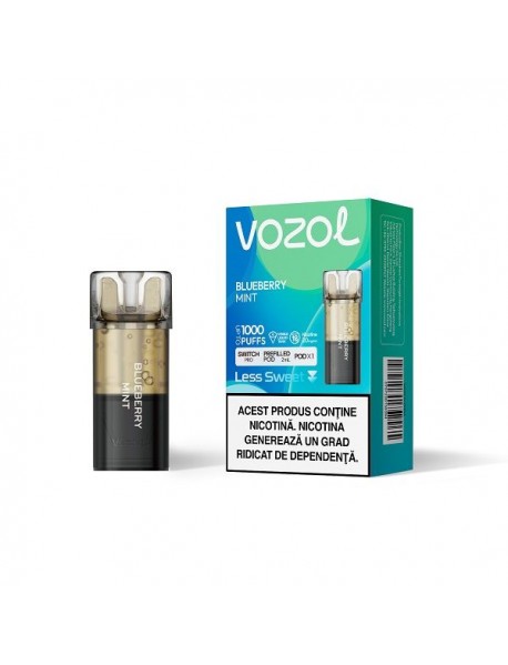 Cartus Vozol Switch Pro 1000 pufuri 20mg - Blueberry Mint Cartus Vozol Switch Pro 1000 pufuri 20mg - Blueberry Mint
