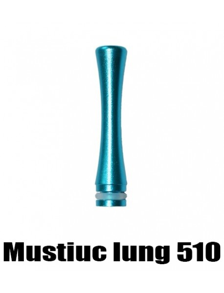 Mustiuc lung tip 510 aluminiu - albastru Mustiuc lung tip 510 aluminiu - albastru