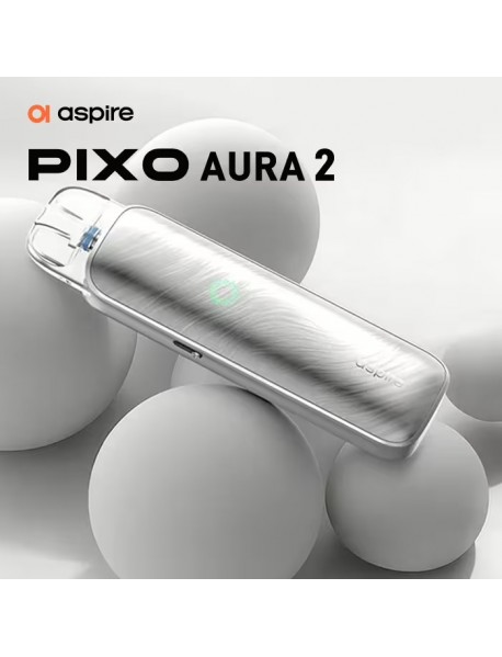 Aspire Pixo Aura 2 - Lunar Silver Aspire Pixo Aura 2 - Lunar Silver