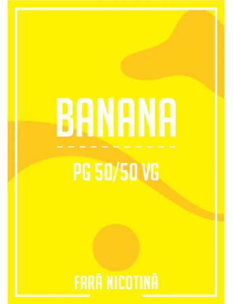 Banana 100ml - fara nicotina