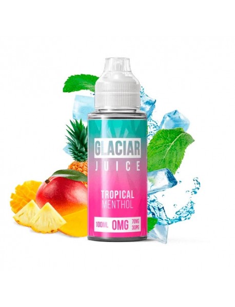 Deep Blue Tropical Menthol 100ml fara nicotina