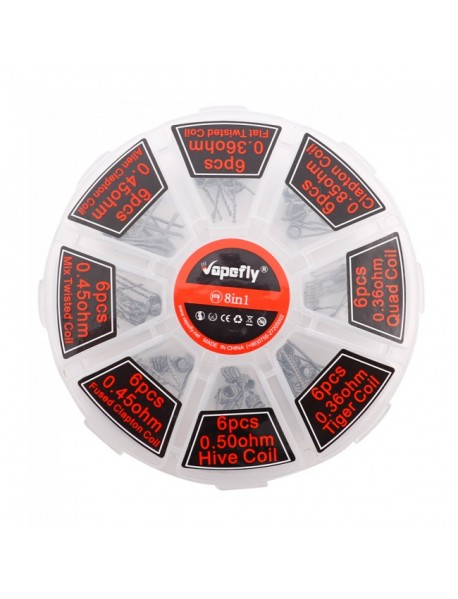 Set 48 rezistente kanthal 8 in 1