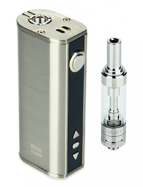 Eleaf iStick 40W TC cu atomizor GS-Tank  - Inox