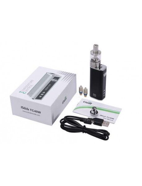 Eleaf iStick 40W TC cu atomizor GS-Tank - Negru