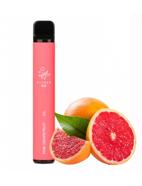 Elf Bar Pink Grapefruit, 600 pufuri, 20mg