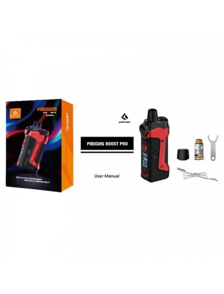 Geekvape Aegis Boost Pro Mod 100W - rosu