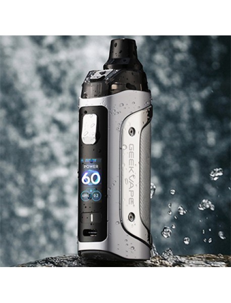 Geekvape B60 Aegis Boost 3 Pod Kit - argintiu