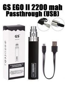Baterie GS II 2200mAh Passthrough (USB) - negru