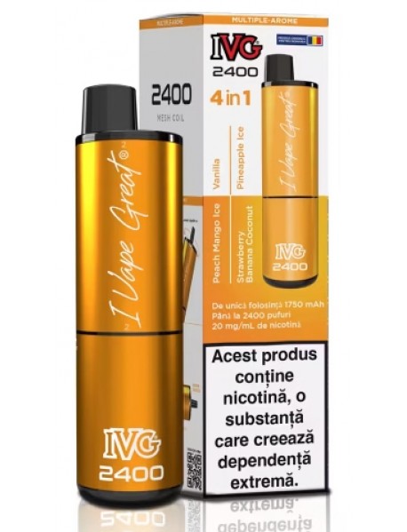 IVG 2400 pufuri, 20mg - Exotic Edition IVG 2400 pufuri, 20mg - Exotic Edition