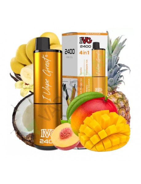 IVG 2400 pufuri, 20mg - Exotic Edition