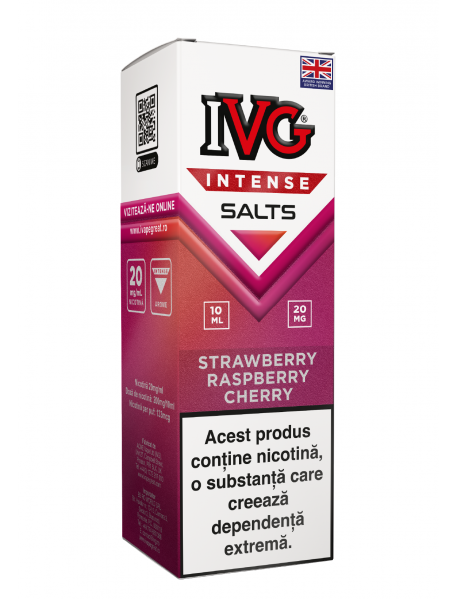 IVG Intense Salts – Strawberry Raspberry Cherry