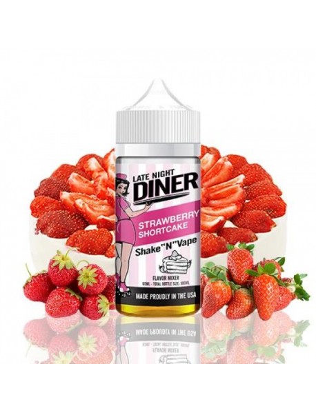 Capsuni 50ml - Late Night Diner USA