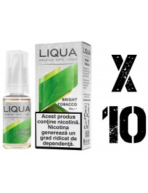 Pachet PROMO 10 x Liqua Bright Tobacco 10ml