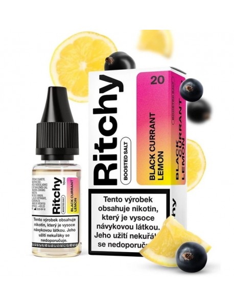 Ritchy Salt 10ml - Black Currant Lemon