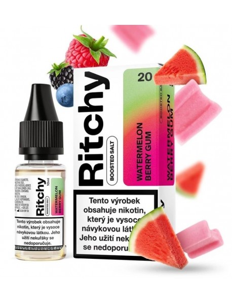 Ritchy Salt 10ml - Watermelon Berry Gum