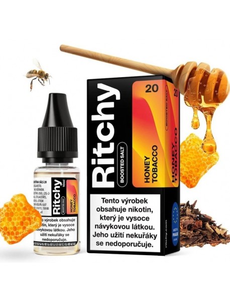 Ritchy Salt 10ml - Honey Tobacco