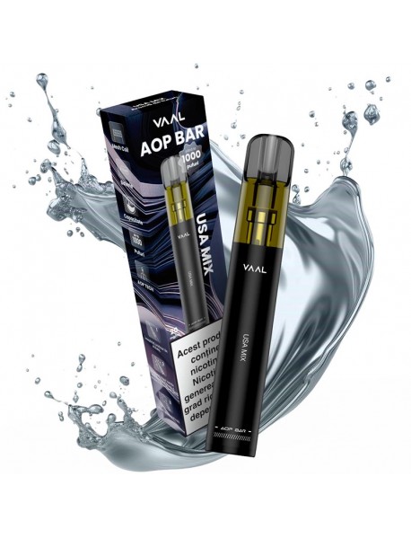 VAAL AOP BAR - USA MIX, 1000 pufuri, 20mg nicsalt