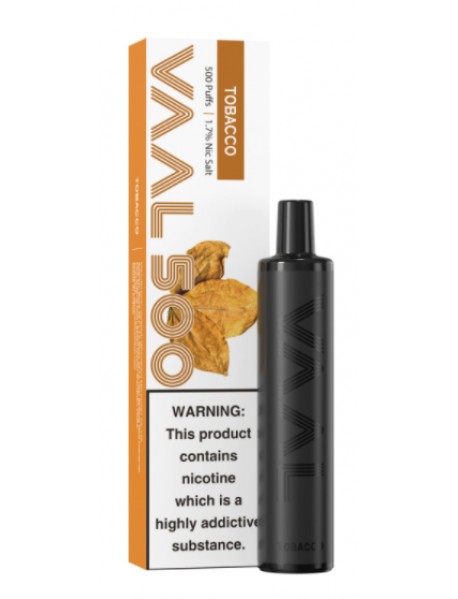 VAAL - Tobacco, 500 pufuri, 17mg