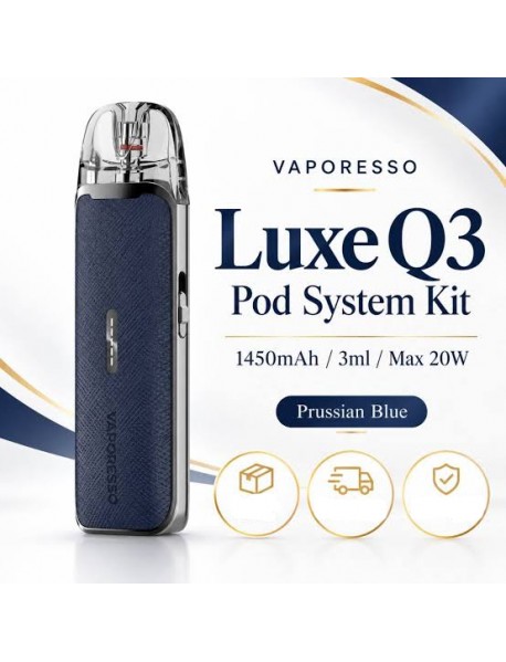 Vaporesso Luxe Q3 - Prussian Blue, 2ml