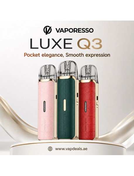 Vaporesso Luxe Q3 - Mocha Brown, 3ml