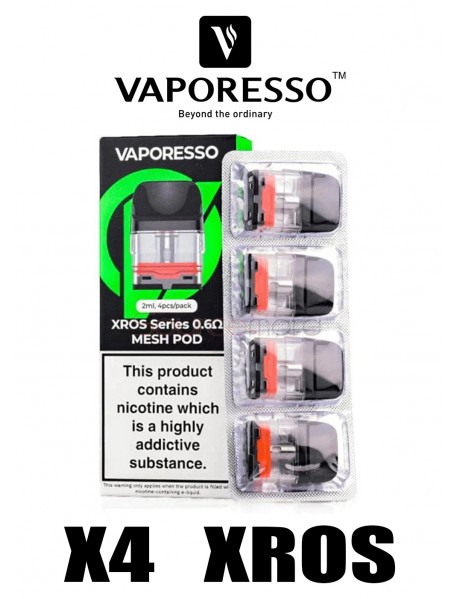 4 x POD Vaporesso XROS