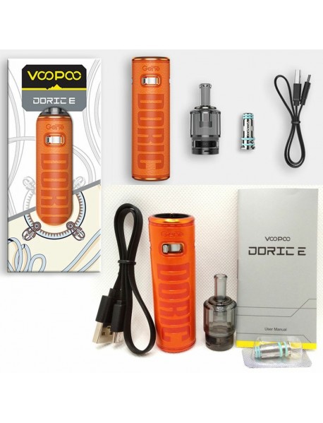 VooPoo DORIC E 1500mAh, 3ml, 25W - portocaliu