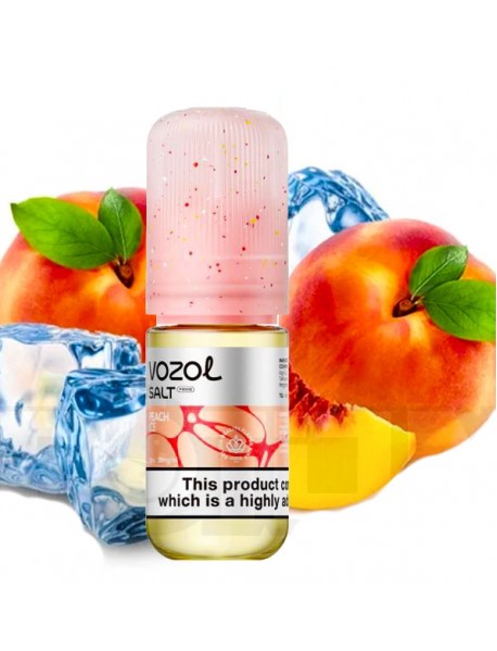 Vozol Salt 10ml 20mg – Peach Ice Vozol Salt 10ml 20mg – Peach Ice