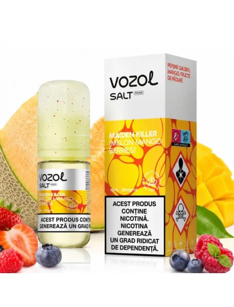 Vozol Salt 10ml 20mg – Maiden Killer Vozol Salt 10ml 20mg – Maiden Killer