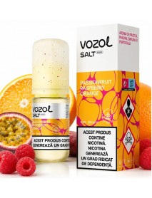 Vozol Salt 10ml 20mg – Passionfruit Raspberry Orange