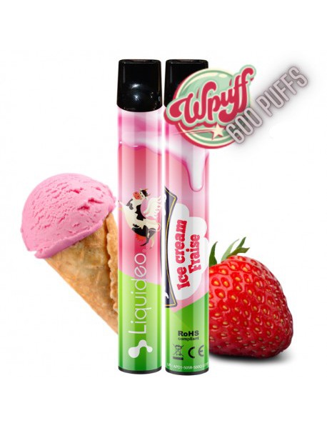 Wpuff Inghetata cu capsuni, 600 pufuri, 17mg